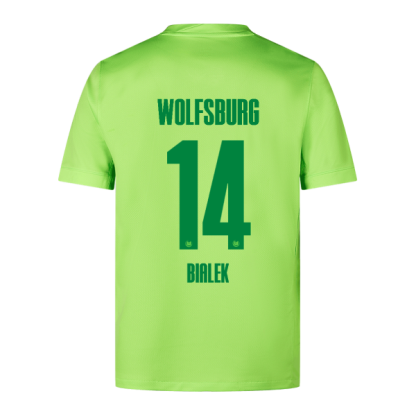 Wolfsburg Home Bialek 14 Jersey 24-25