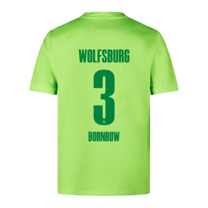 Wolfsburg Home Bornauw 3 Jersey 24-25