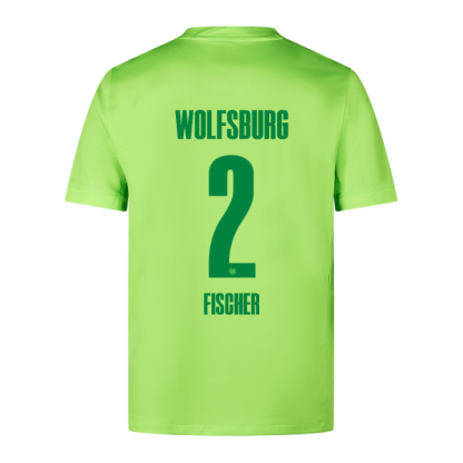 Wolfsburg Home Fischer 2 Jersey 24-25