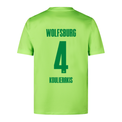 Wolfsburg Home Koulierakis 4 Jersey 24-25