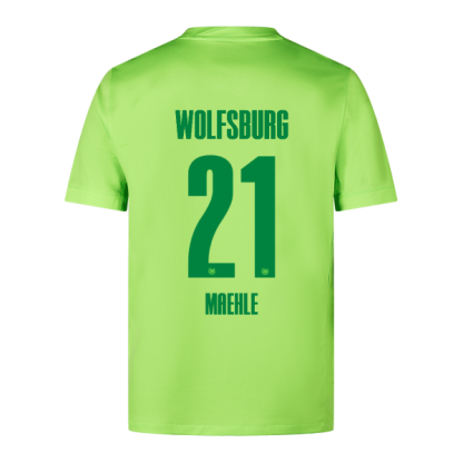 Wolfsburg Home Maehle 21 Jersey 24-25