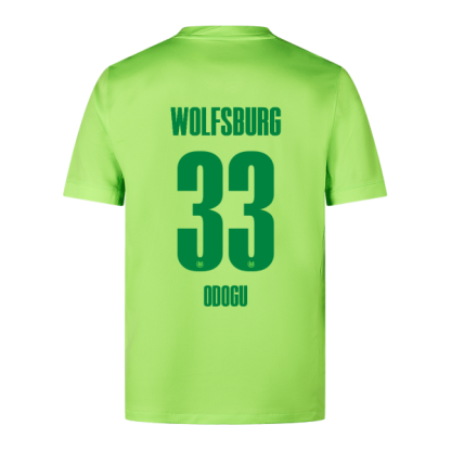 Wolfsburg Home Odogu 33 Jersey 24-25