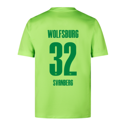 Wolfsburg Home Svanberg 32 Jersey 24-25