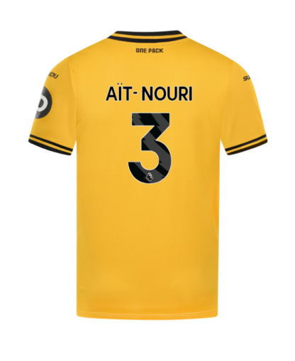 Wolverhampton Wanderers Home AÏT-NOURI 3 Jersey 24-25