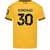Wolverhampton Wanderers Home GONZALEZ 30 Jersey 24-25