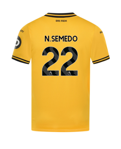 Wolverhampton Wanderers Home N. SEMEDO 22 Jersey 24-25