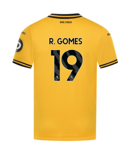 Wolverhampton Wanderers Home R. GOMES 19 Jersey 24-25