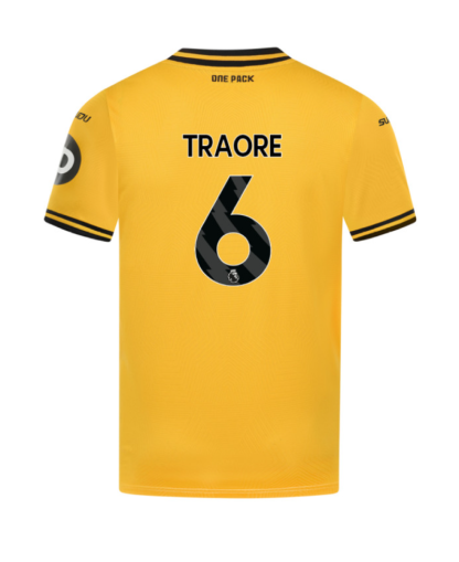 Wolverhampton Wanderers Home TRAORE 6 Jersey 24-25