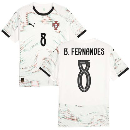 2025 Portugal Away B. Fernandes 8 Jersey