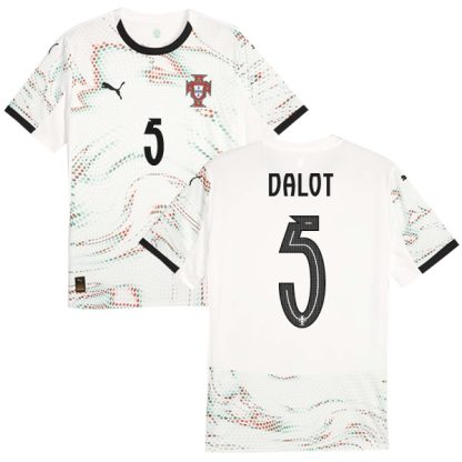 2025 Portugal Away Dalot 5 Jersey