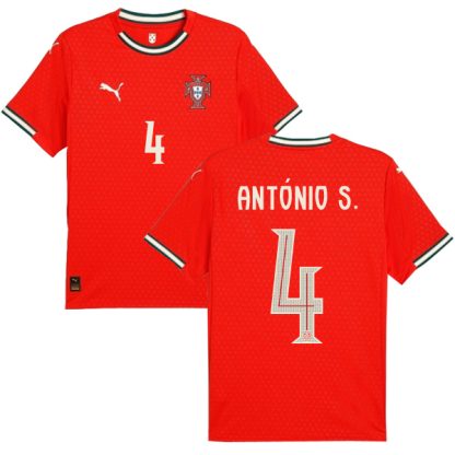 2025 Portugal Home António S. 4 Jersey