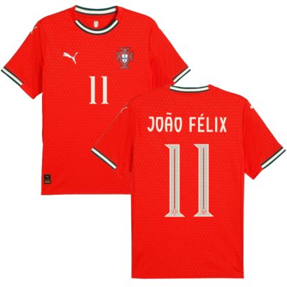 2025 Portugal Home João Félix 11 Jersey