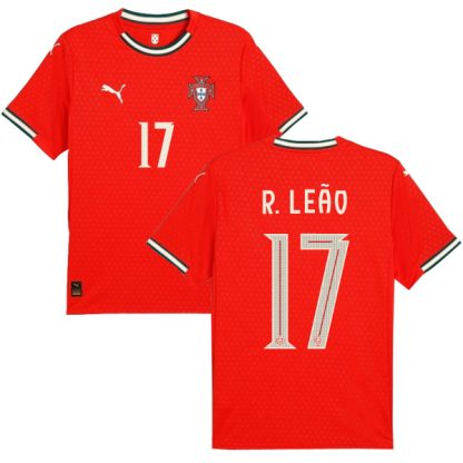 2025 Portugal Home R. Leão 17 Jersey