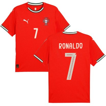 2025 Portugal Home Ronaldo 7 Jersey