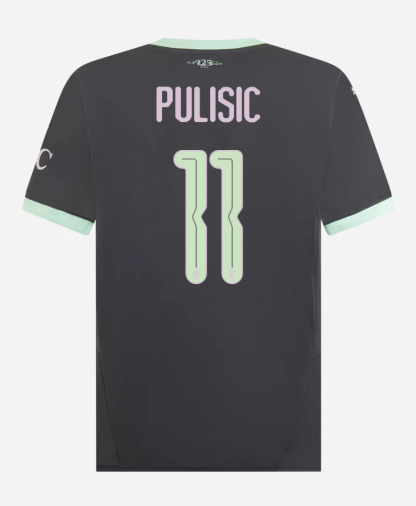 AC Milan Third Pulisic 11 Champions League Jersey 24-25