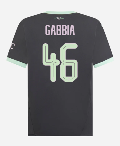 AC Milan Third GABBIA 46 Champions League Jersey 24-25