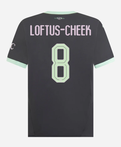 AC Milan Third Loftus-Cheek 8 Champions League Jersey 24-25