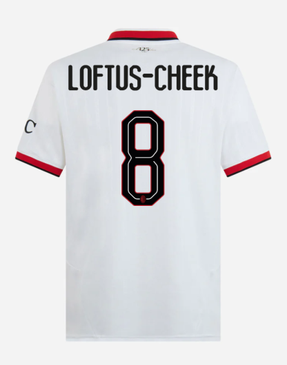 AC Milan Away Loftus-Cheek 8 Champions League Jersey 24-25