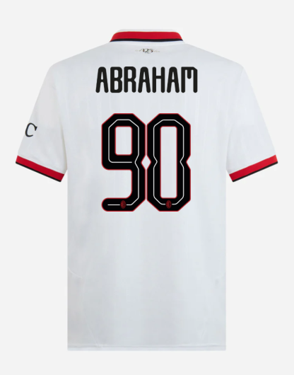 AC Milan Away Abraham 90 Champions League Jersey 24-25