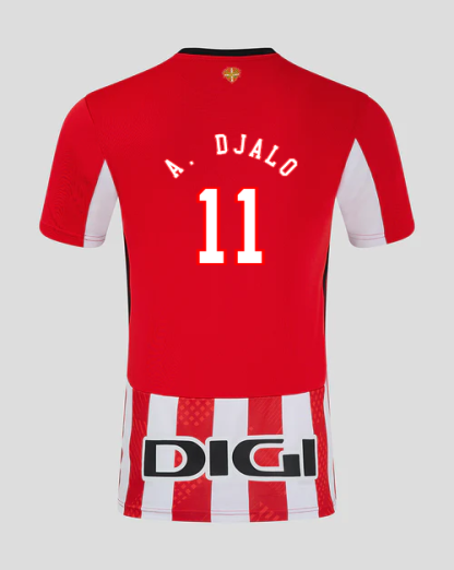 Athletic Bilbao Home A. Djalo 11 Jersey 24-25