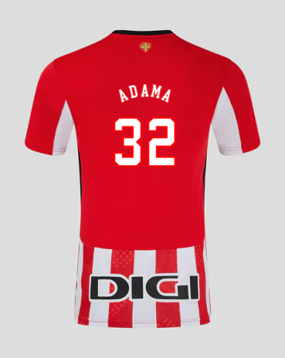 Athletic Bilbao Home Adama 32 Jersey 24-25