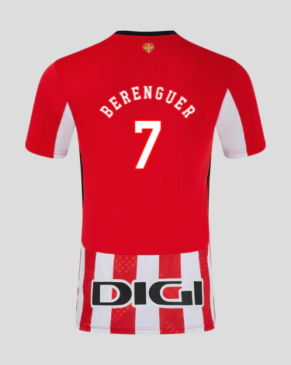 Athletic Bilbao Home Berenguer 7 Jersey 24-25