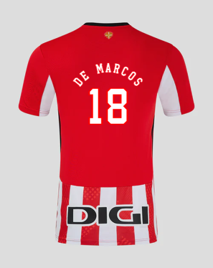 Athletic Bilbao Home De Marcos 18 Jersey 24-25