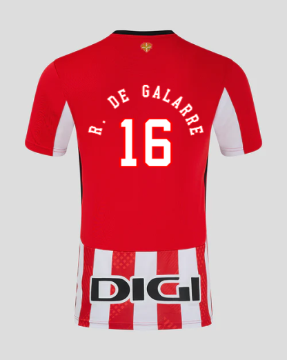 Athletic Bilbao Home R. de Galarreta 16 Jersey 24-25