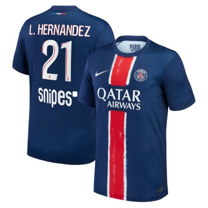 PSG Home L.Hernandez 21 Jersey 24-25