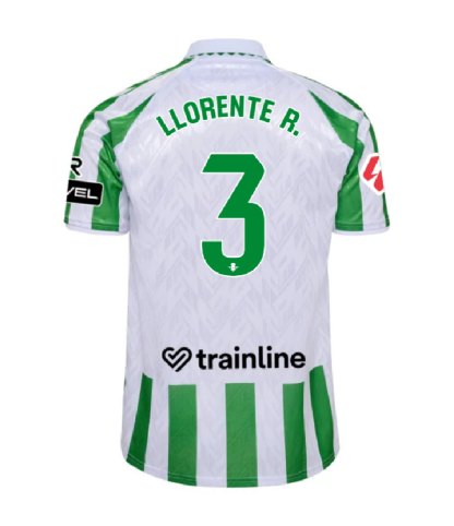 Real Betis Home LLORENTE R. 3 Jersey 24-25