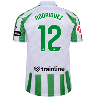 Real Betis Home RODRIGUEZ 12 Jersey 24-25
