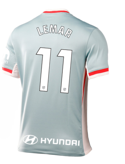 Atletico Madrid Away LEMAR 11 Laliga Jersey 24-25