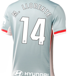 Atletico Madrid Away M. LLORENTE 14 Laliga Jersey 24-25
