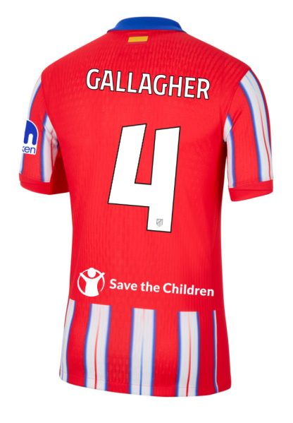 Atletico Madrid Home GALLAGHER 4 Champions League Jersey 24-25