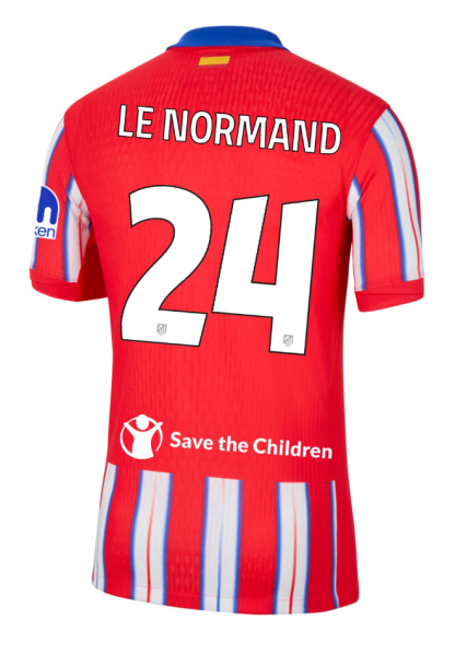 Atletico Madrid Home LE NORMAND 24 Champions League Jersey 24-25