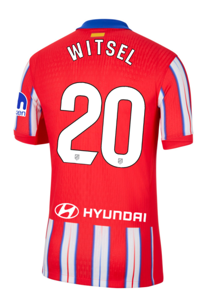 Atletico Madrid Home WITSEL 20 Laliga Jersey 24-25