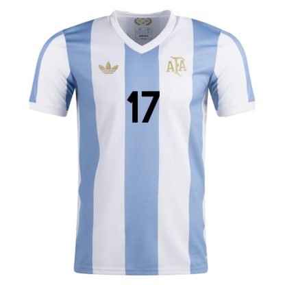 Argentina 50th Anniversary Garnacho 17 Jersey 2024 - Image 2