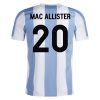 Argentina 50th Anniversary Mac Allister 20 Jersey 2024