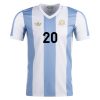 Argentina 50th Anniversary Mac Allister 20 Jersey 2024 - Image 2
