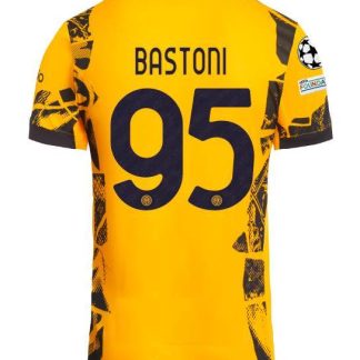 Inter Milan Champions League Final BASTONI 95 Jersey 24-25
