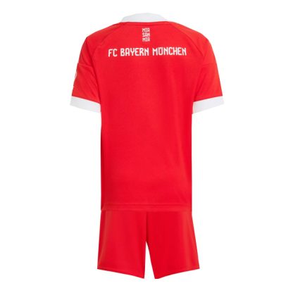 Bayern Munich Home Jersey Kids Kit 25-26 - Image 2