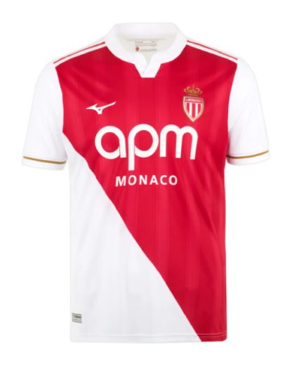AS Monaco Home GOLOVIN 10 Jersey 25-26 - Image 2