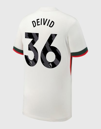 Chelsea Away DEIVID 36 Jersey 25-26