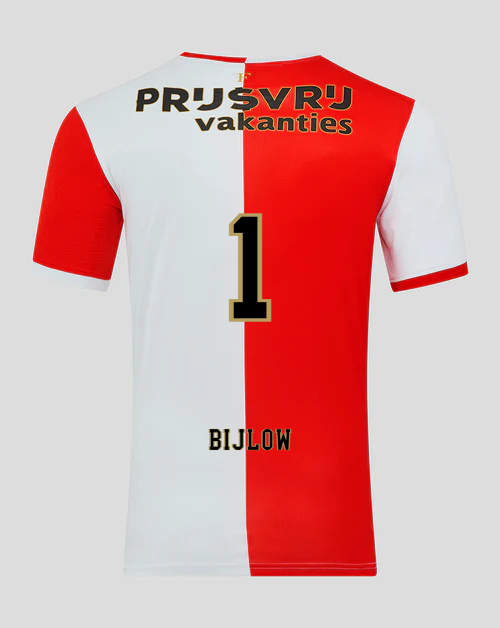 Feyenoord Home BIJLOW 1 Jersey 25-26