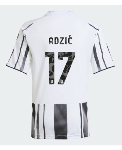 Juventus Home ADZIĆ 17 Jeep Sponsor Jersey 25-26