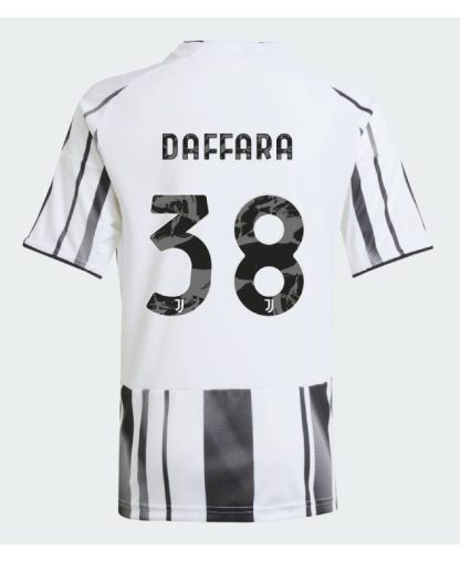 Juventus Home DAFFARA 38 Jeep Sponsor Jersey 25-26