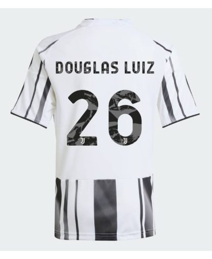 Juventus Home DOUGLAS LUIZ 26 Jeep Sponsor Jersey 25-26