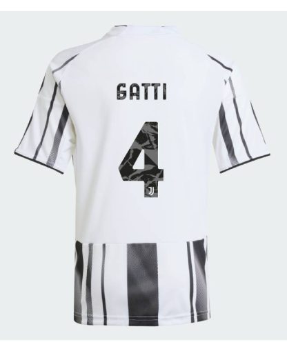 Juventus Home GATTI 4 Jeep Sponsor Jersey 25-26