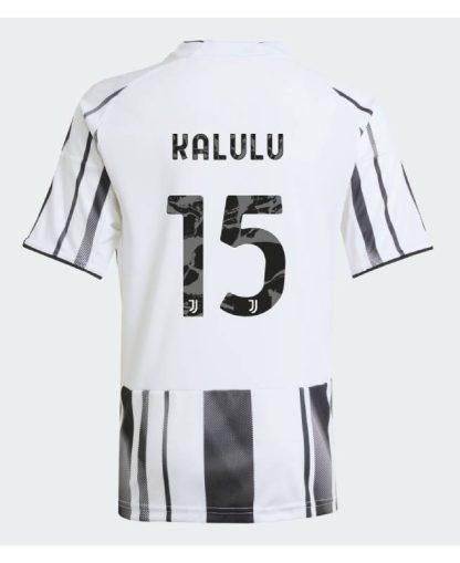 Juventus Home KALULU 15 Jeep Sponsor Jersey 25-26