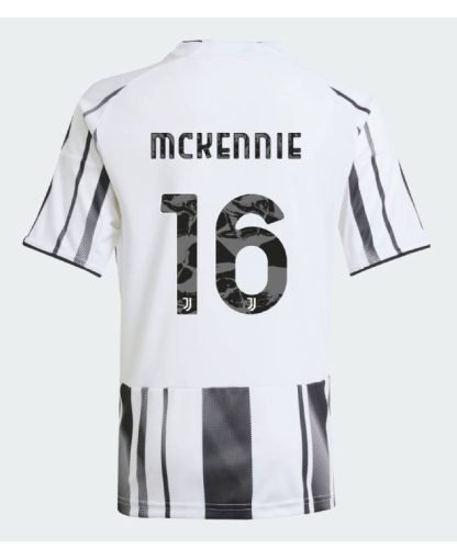 Juventus Home MCKENNIE 16 Jeep Sponsor Jersey 25-26